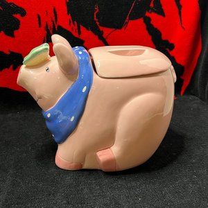 Cookie Jar. Coco Dowley. Pig. Made in Taiwan.